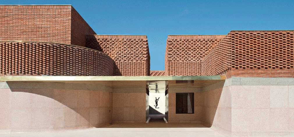 constante Oxide Bruin A museum entirely devoted to the work of the legendary fashion designer Yves  Saint Laurent in Marrakech, Morocco. - Yves Saint Laurent Marrakech museum