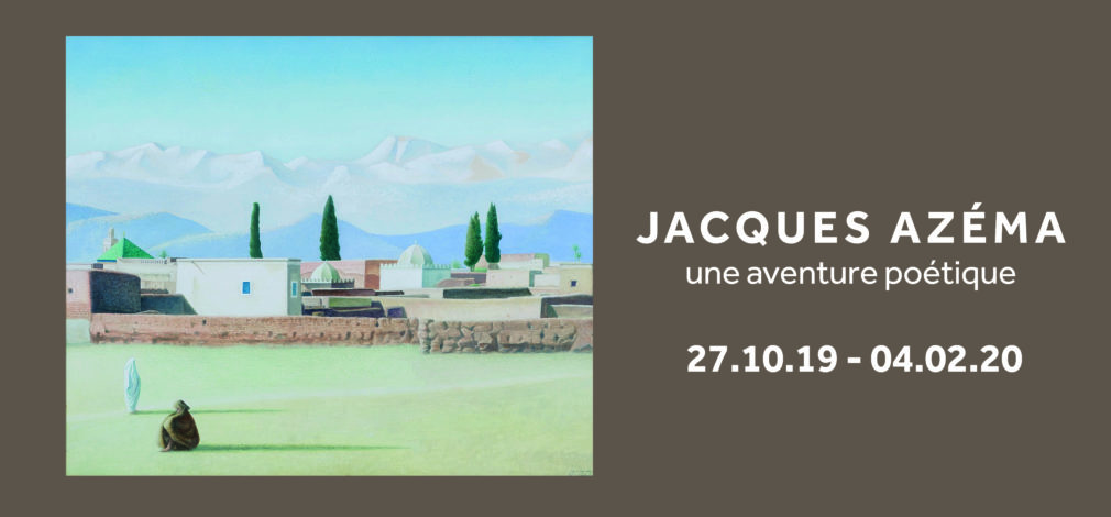Exposition temporaire au musée Yves saint Laurent, exposition Jaque Azéma avec le titre Une aventure Poétique