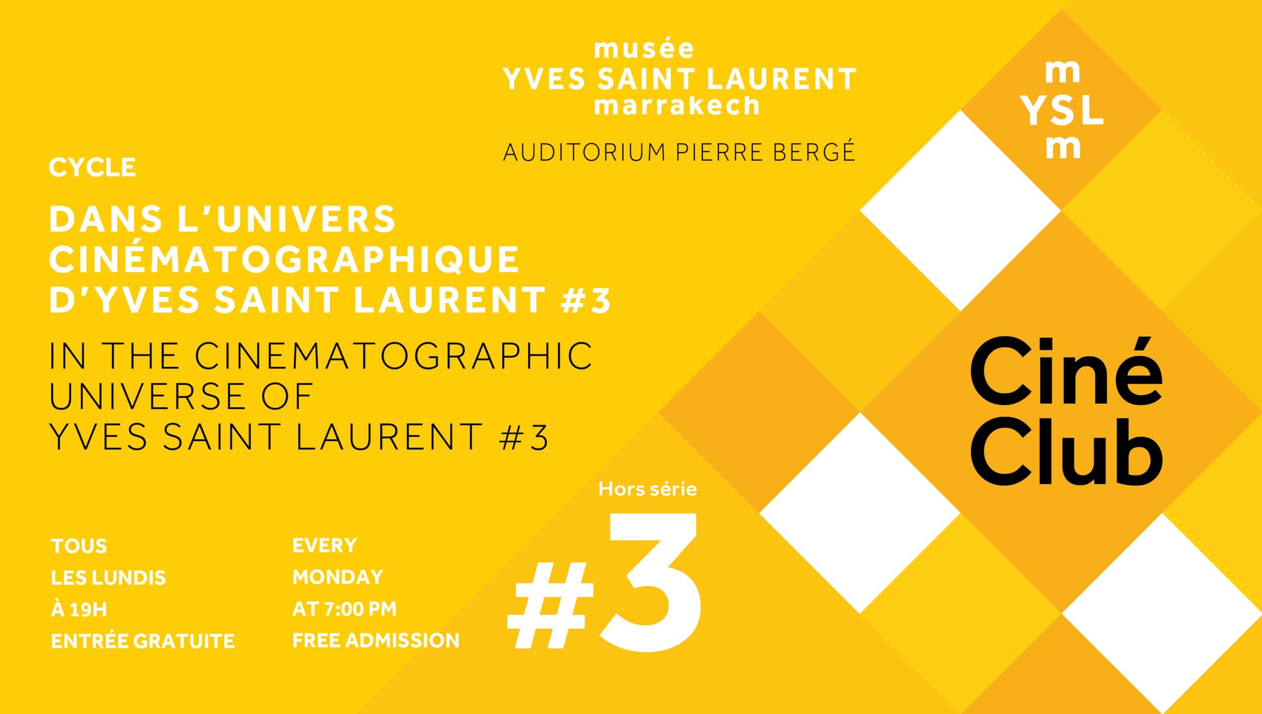 CINÉ-CLUB #Hors série 3